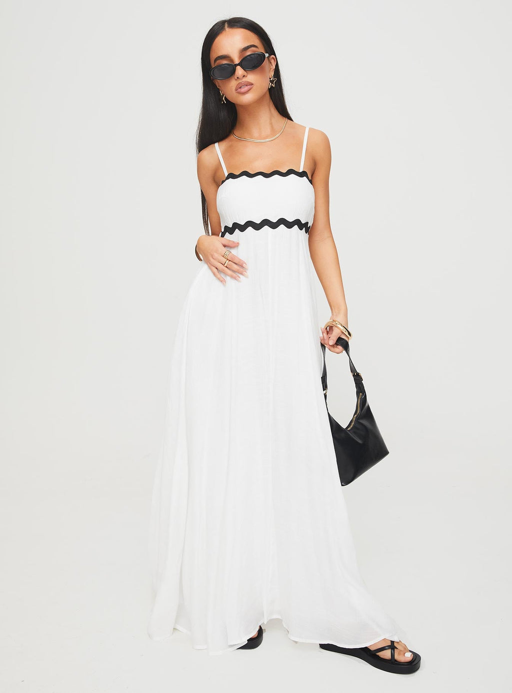 Croxetti Maxi Dress White