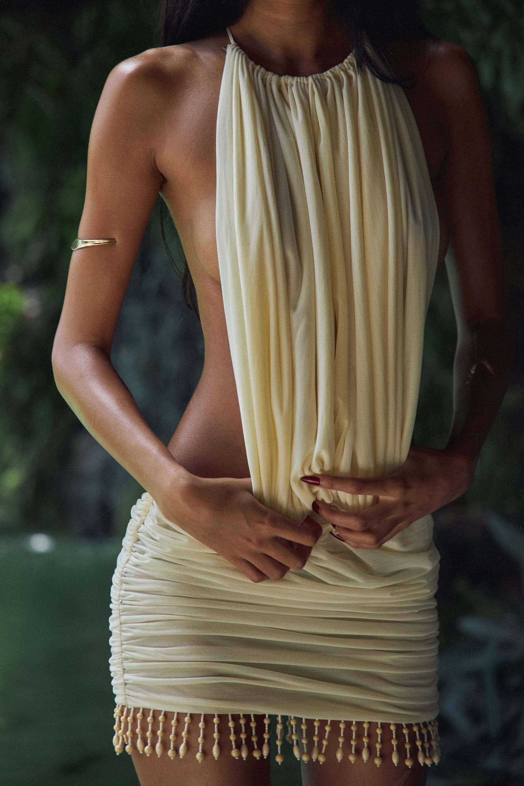 LALAPA BUTTER MINI DRESS