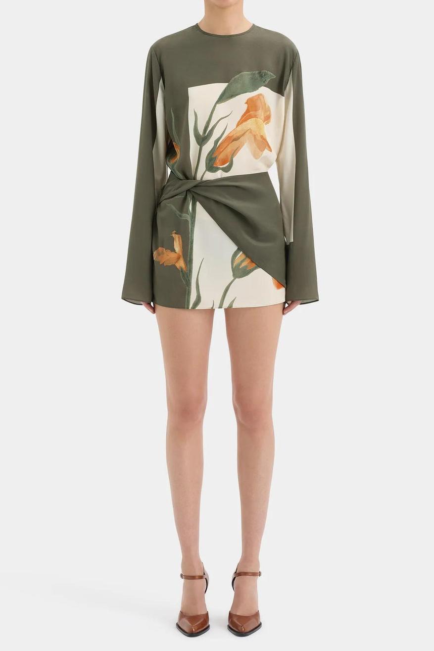 Constance Twist Mini Dress