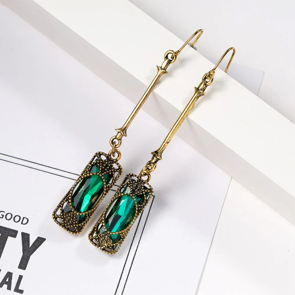 Lantern pendant earrings