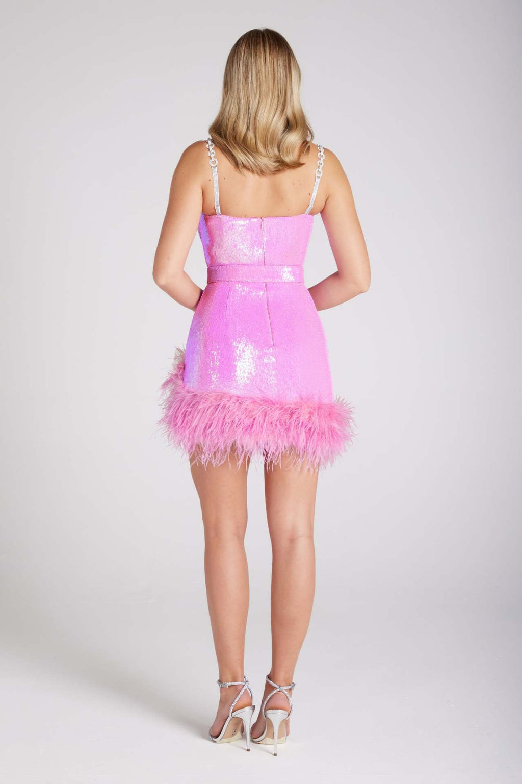 Unique Sparkling Sequin Bodycon Mini Dress