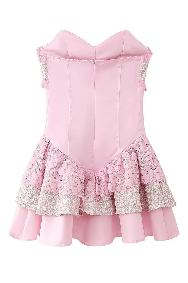 Princess Celebrity Party Mini Dress