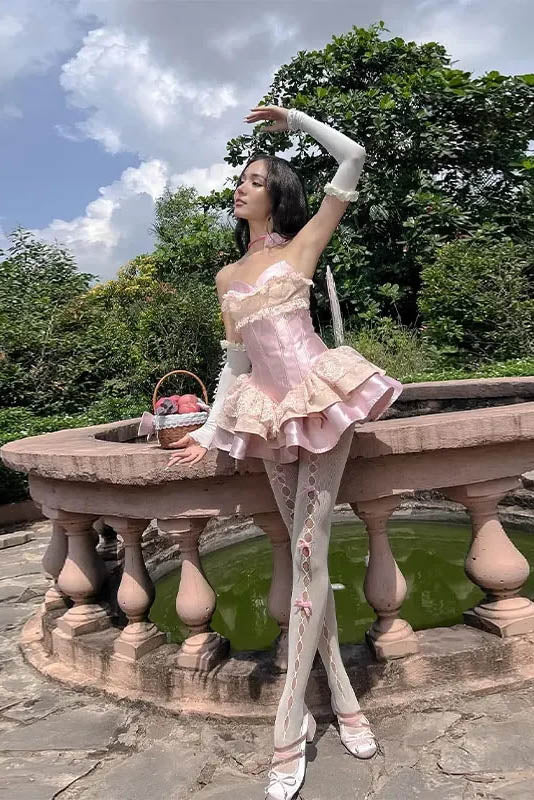 Princess Celebrity Party Mini Dress