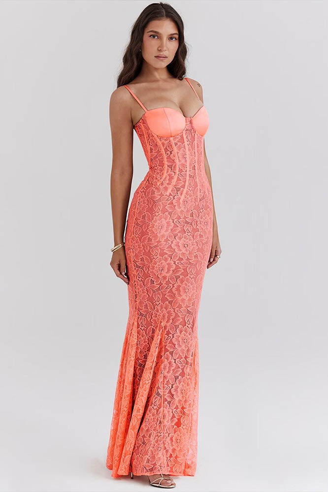 Dress with Spaghetti Straps
