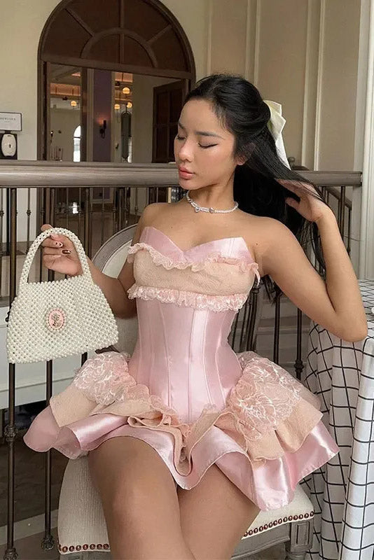 Princess Celebrity Party Mini Dress