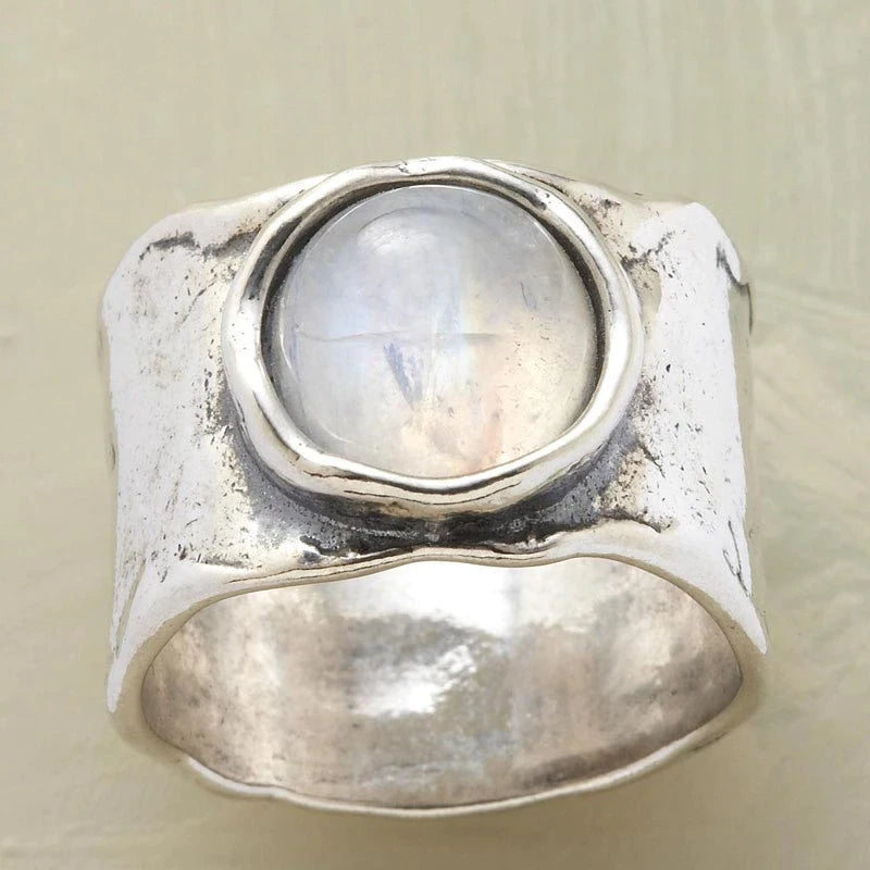 Moonstone ring