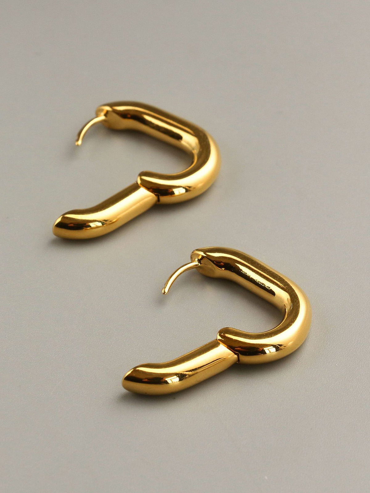 Keala - square dance hoop earrings