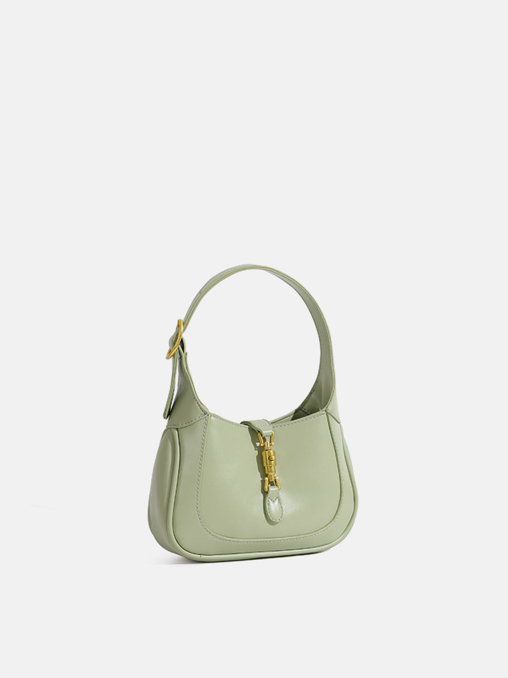 Women's Leather Handbag - Medium Size - Elegant Hobo Style - Shoulder Carry