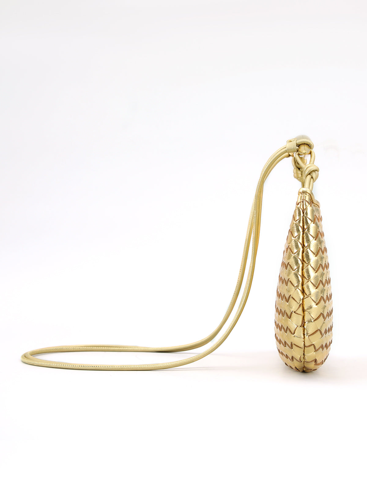 Mahina -  metallic woven bag
