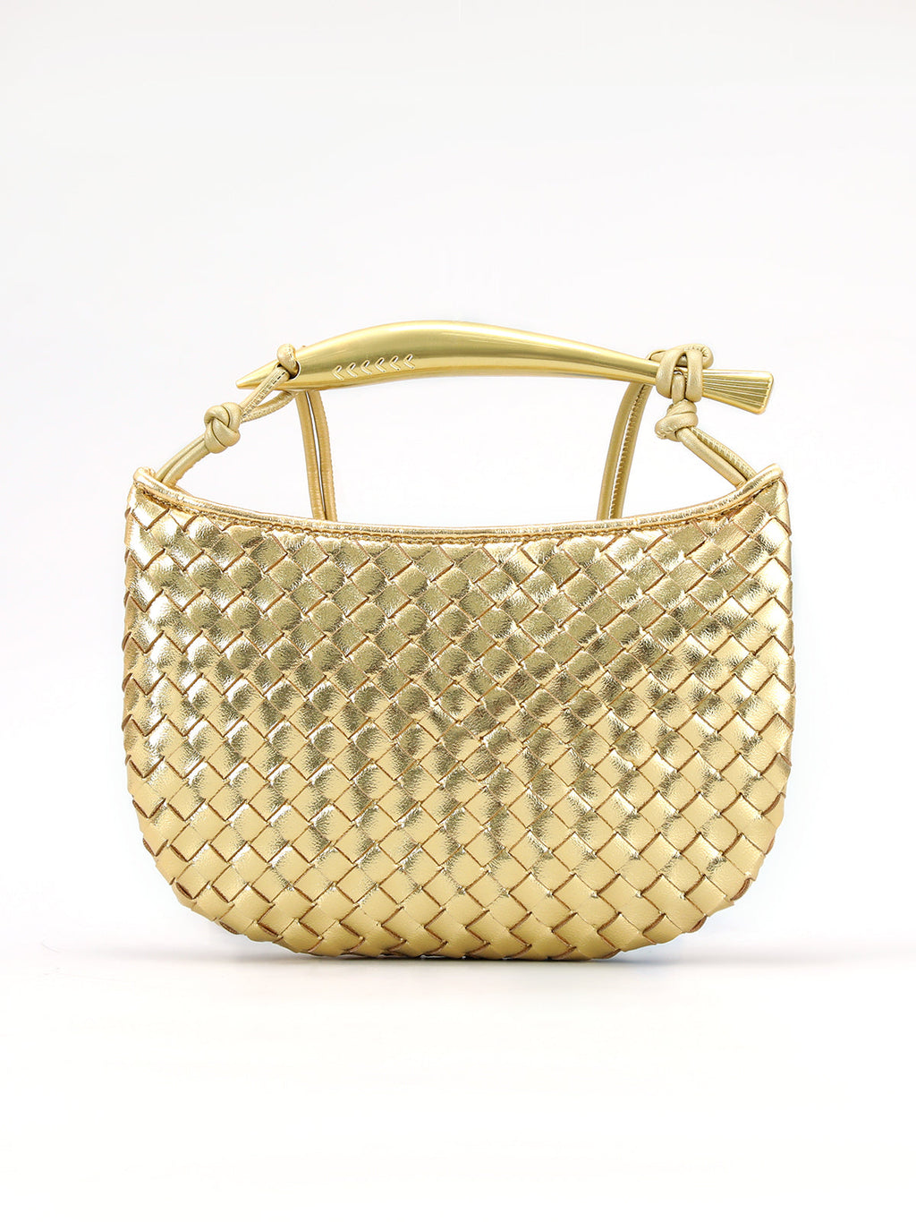 Mahina -  metallic woven bag