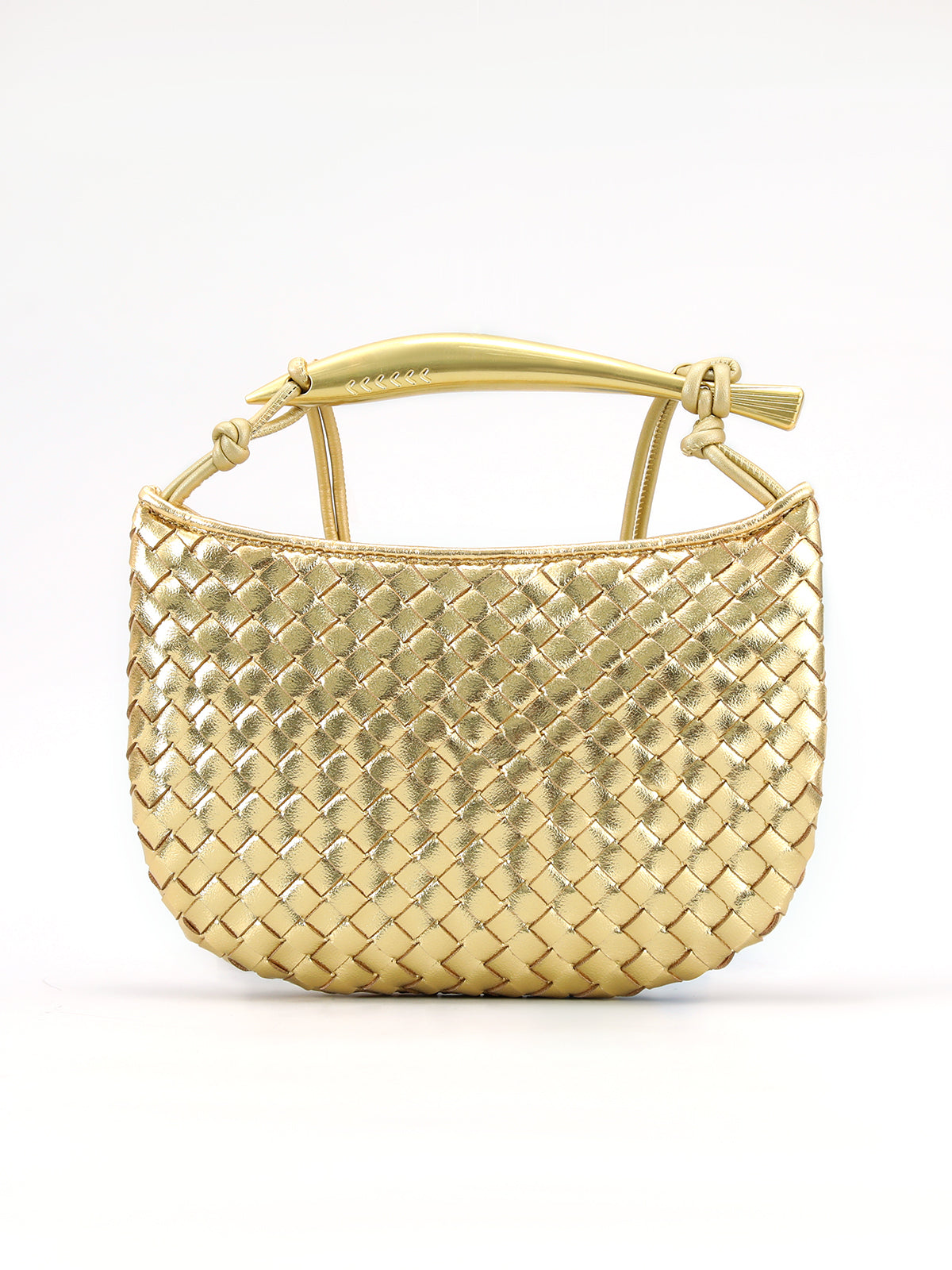 Mahina -  metallic woven bag