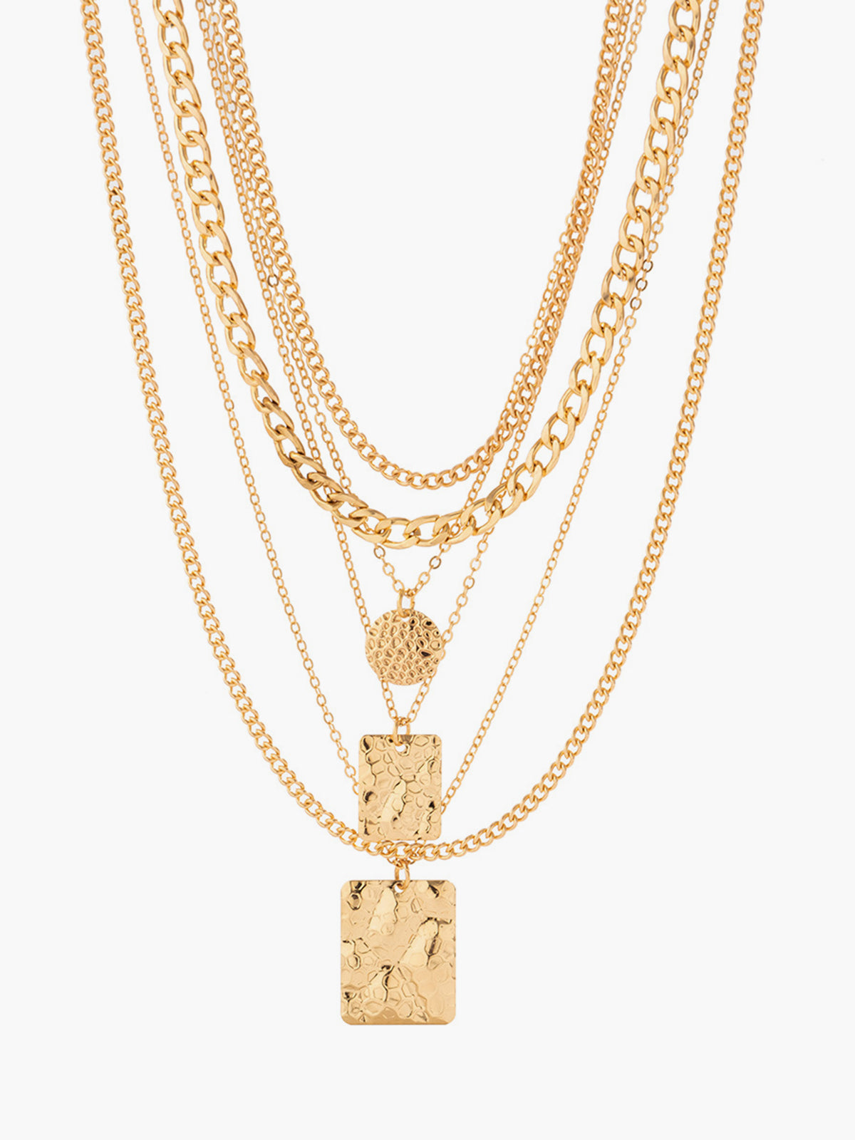 Onaona - multi strand gold layered necklace