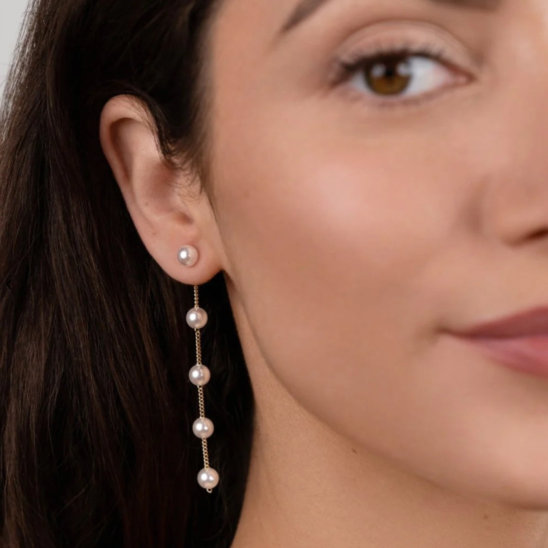 Timeless sophistication elegant drop earrings