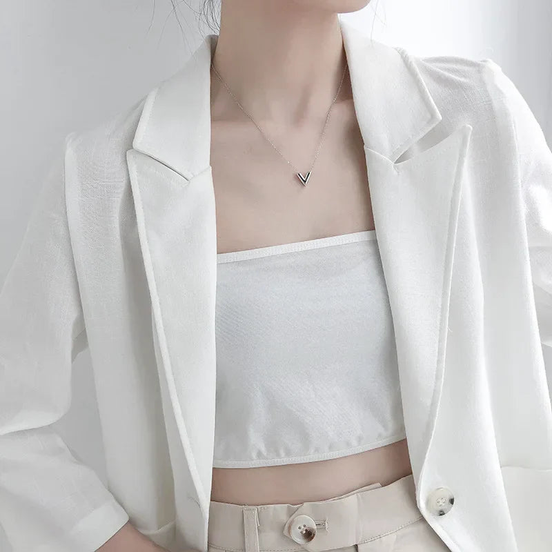 Vien - v-shaped collarbone necklace