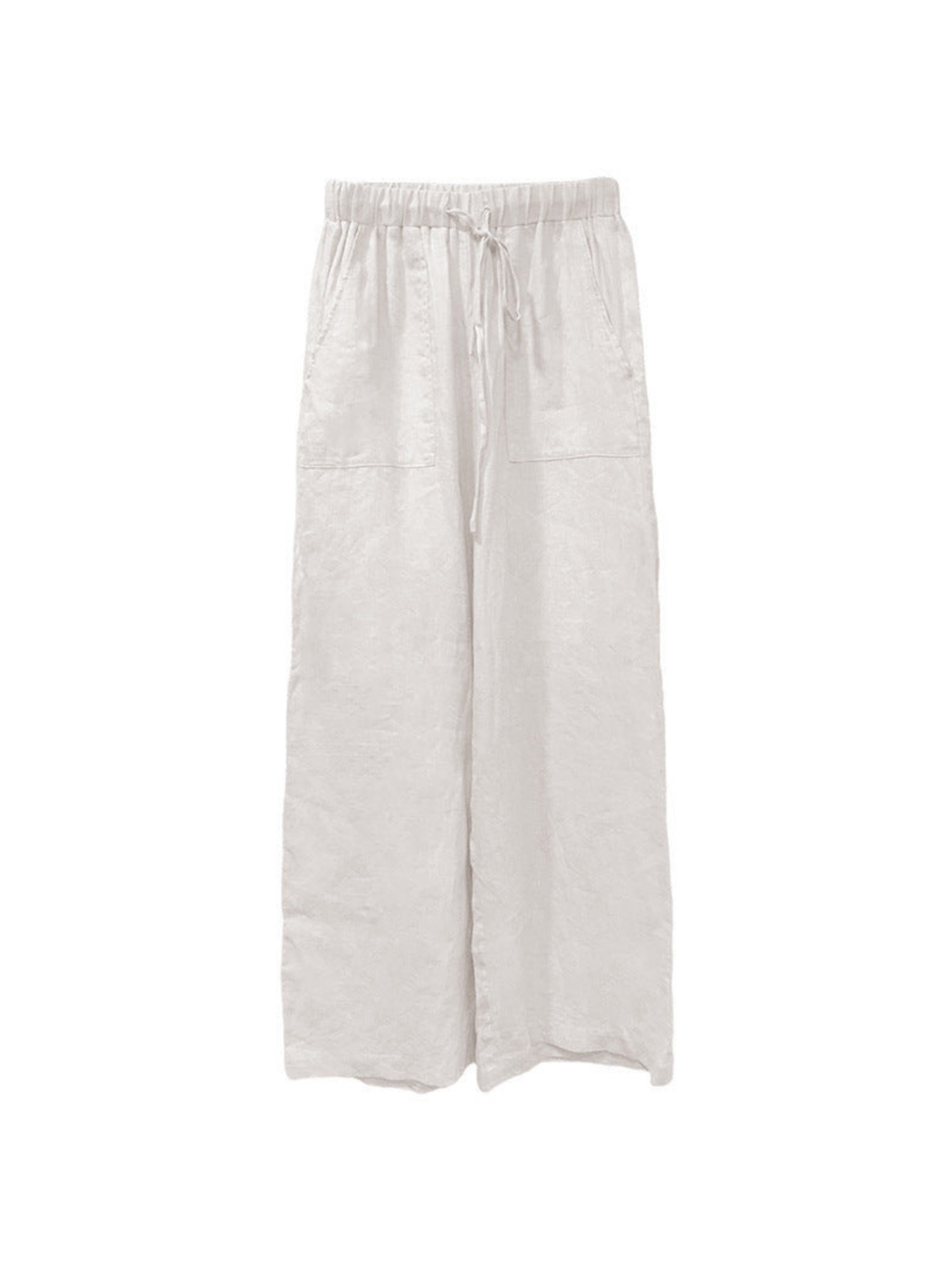 Lidiya® | Linen High Waist Straight-Leg Pants