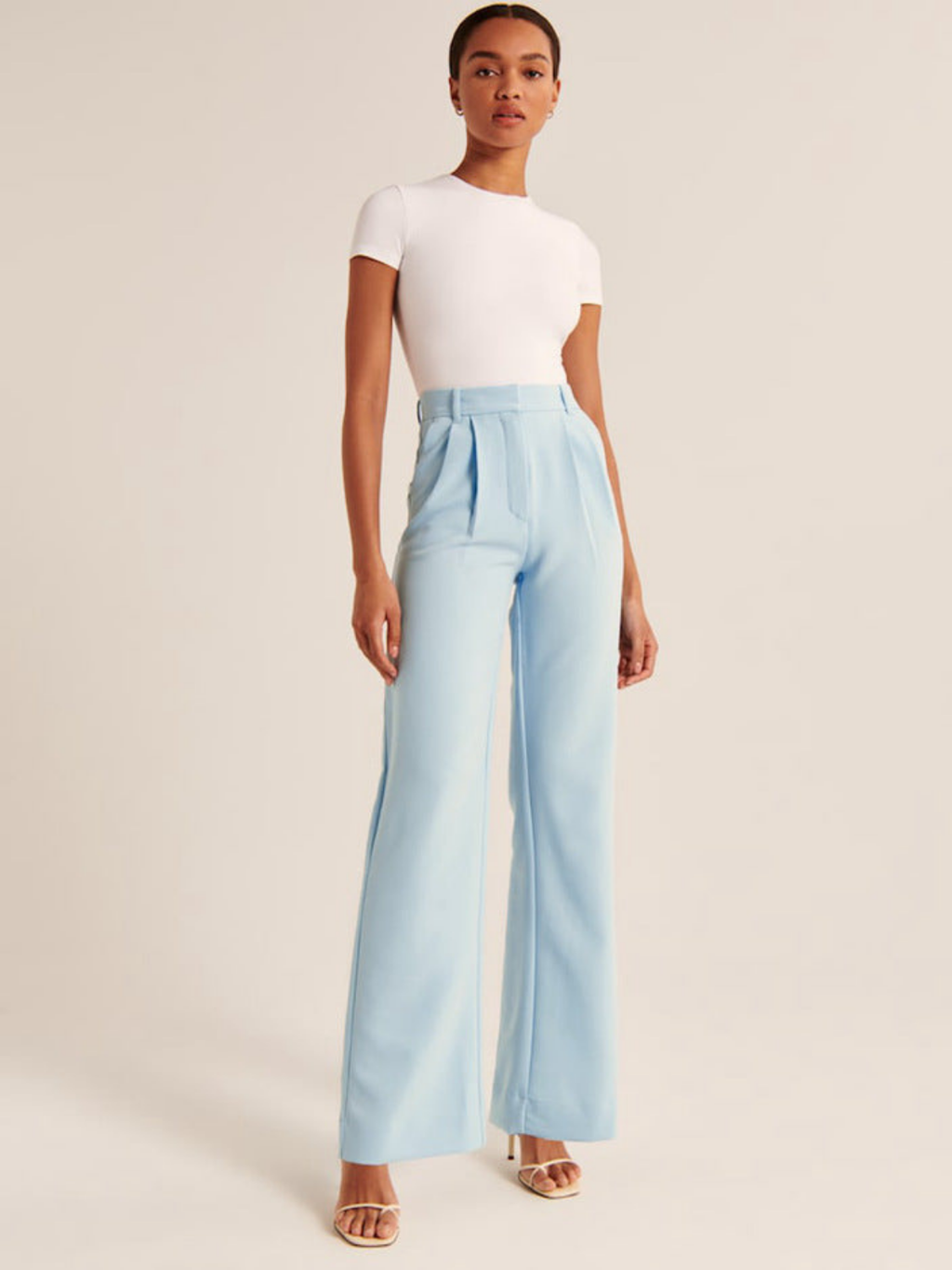 Verónica® | High Waist Wide-leg Casual Pants