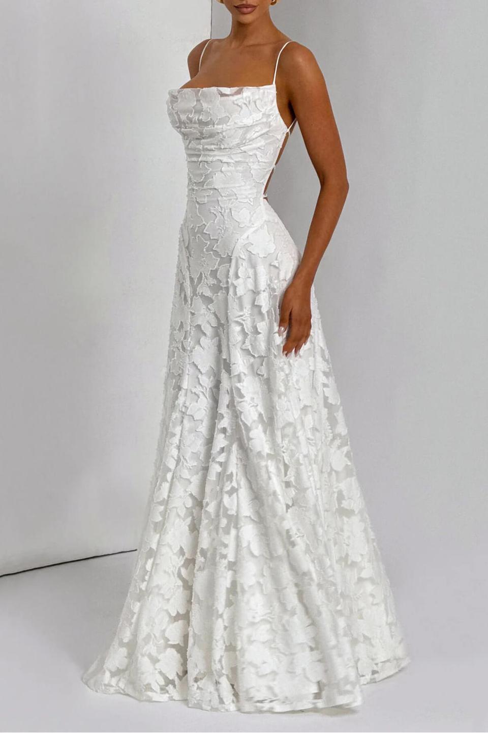 Jacquard Maxi Dress