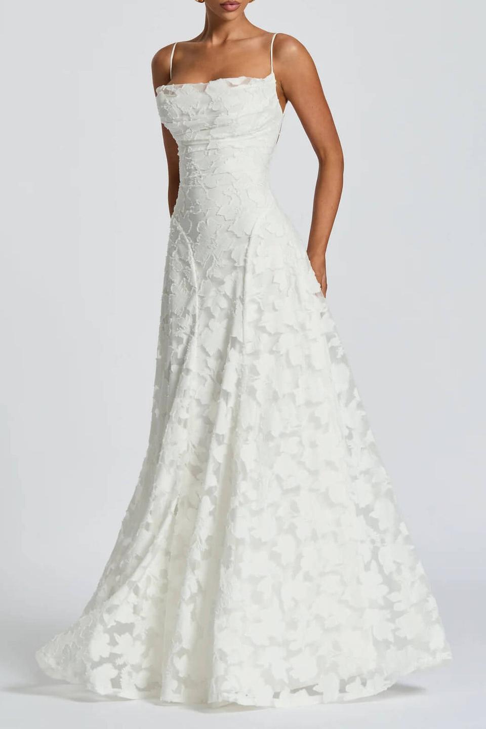 Jacquard Maxi Dress