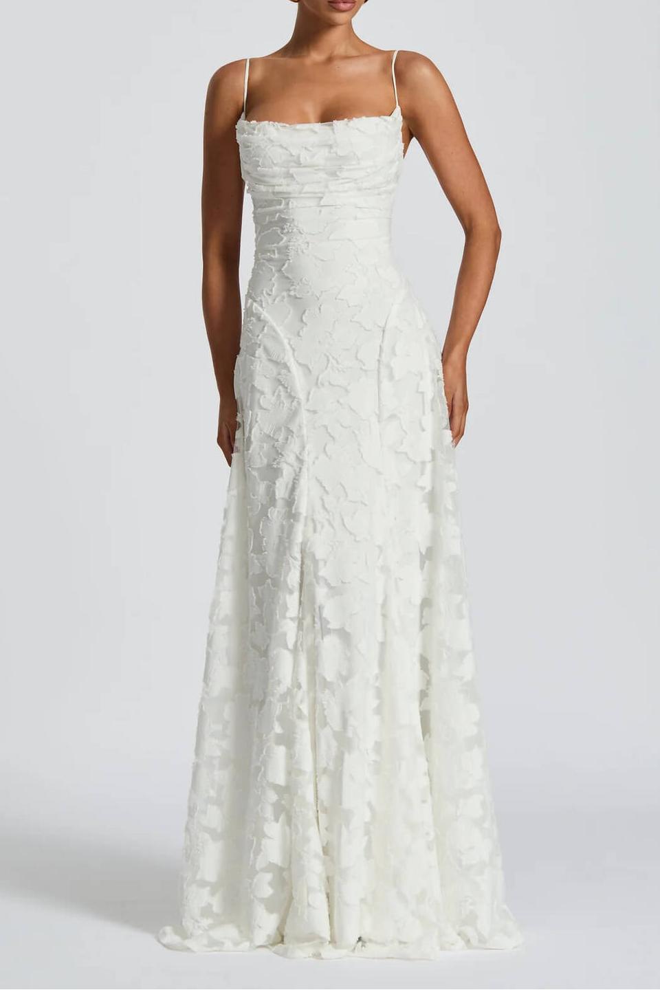 Jacquard Maxi Dress