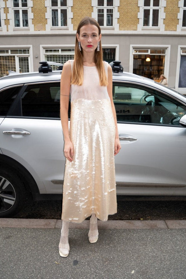 Lilah Sequin Midi Dress
