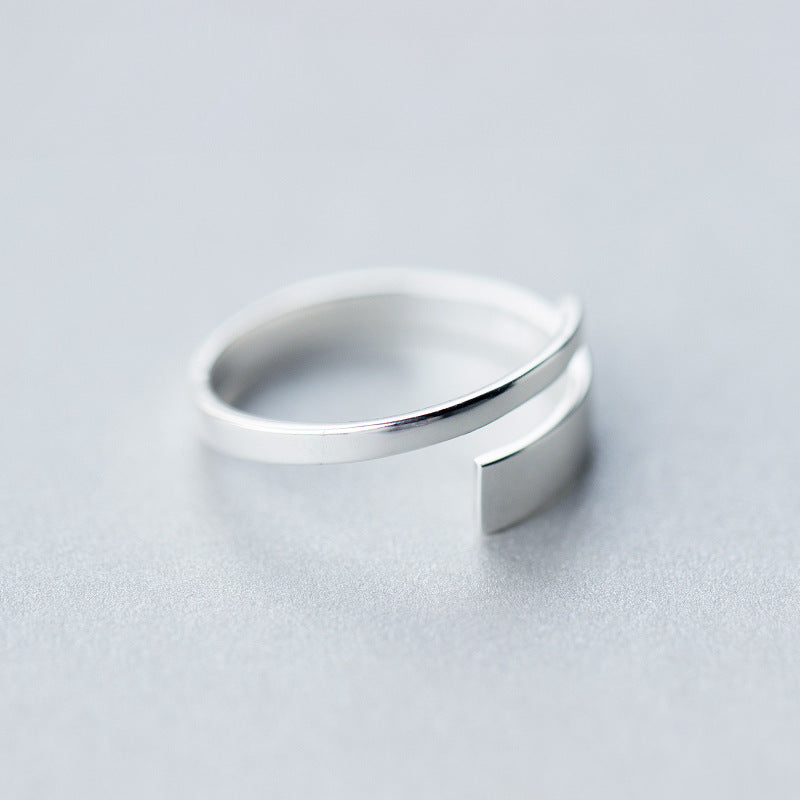 Unisex Open Ring - Minimalist Design - Adjustable Modern Jewelry