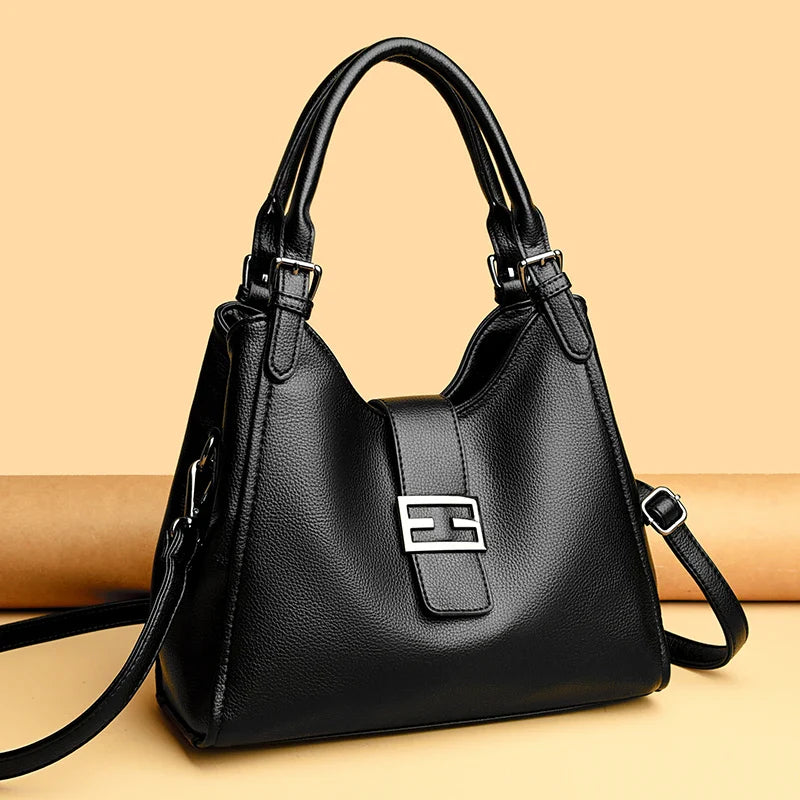 Nia - women large soft two-way tote bag