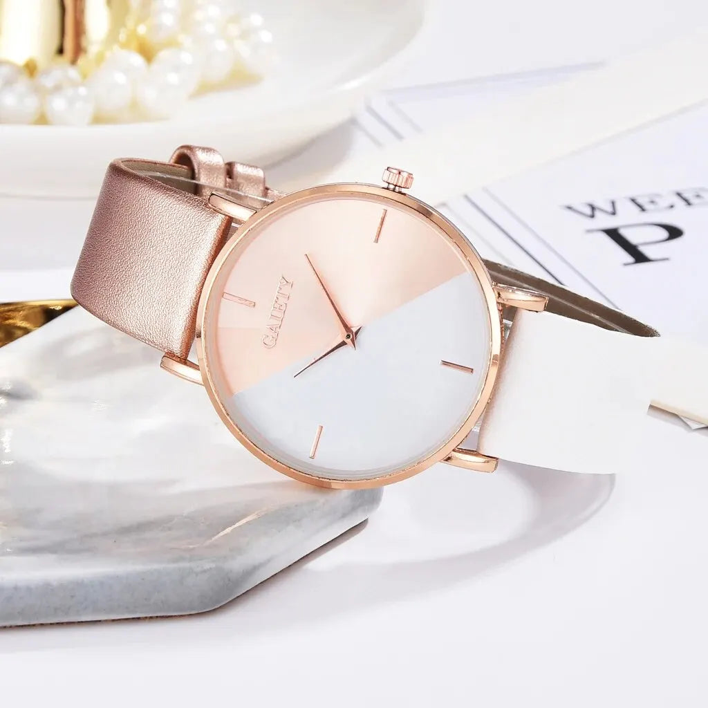Ambern™ Luxe Colour Watch & Bracelet Set – Timeless Style with a British Touch