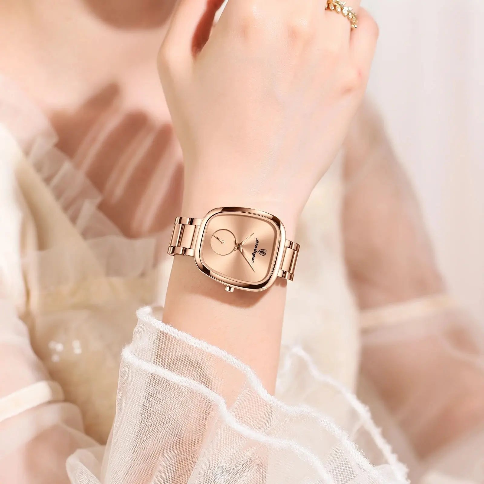 Ambern™ Époque Watch – Timeless Elegance in Stainless Steel