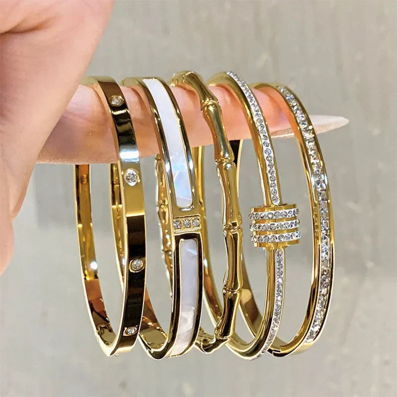 Wenona - gold bracelets for women