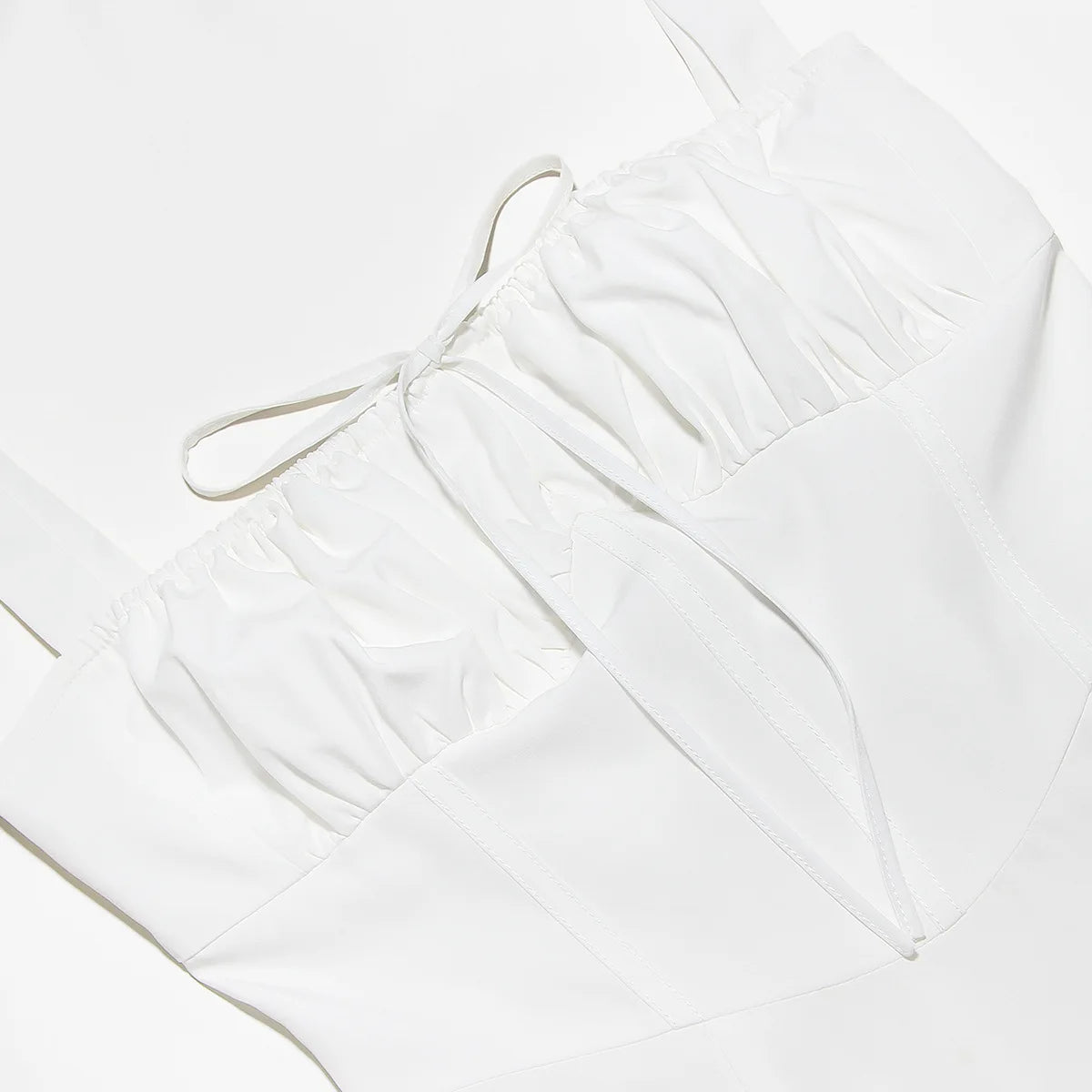 Linen Whisper Midi Dress – Soft Ivory
