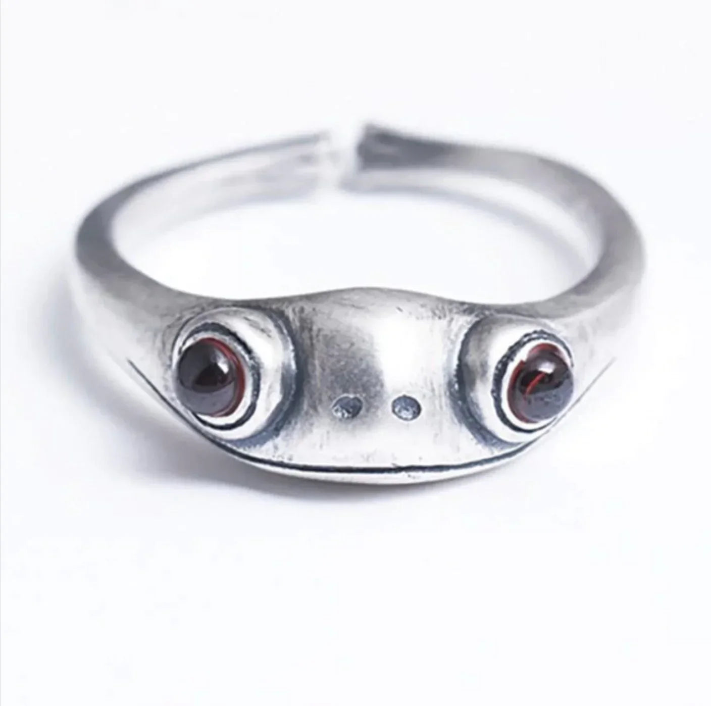 Unisex Fish Ring - Adjustable Metal Band - Intricate Carved Design - Bold Jewelry
