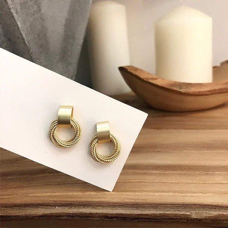 Timeless elegance luxury hoop earrings