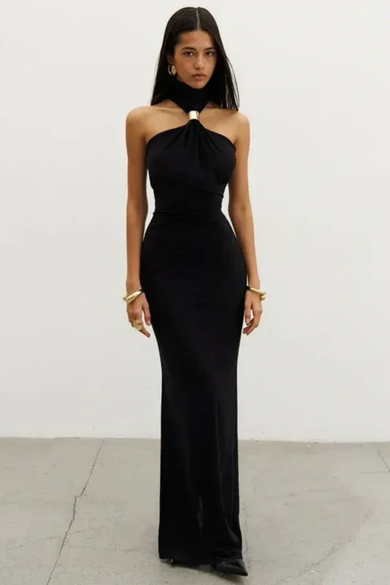 Sexy Off-shoulder Long Evening  Maxi Dress
